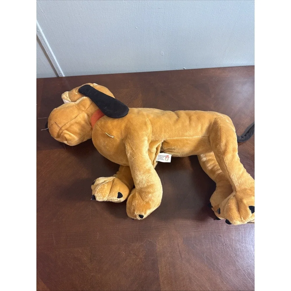 Folkmanis Walt‎ Disney Mickey & Friends Pluto Dog Hand Puppet Plush Stuffed RARE
